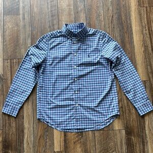 Boy’s Blue Polo Button Down Shirt